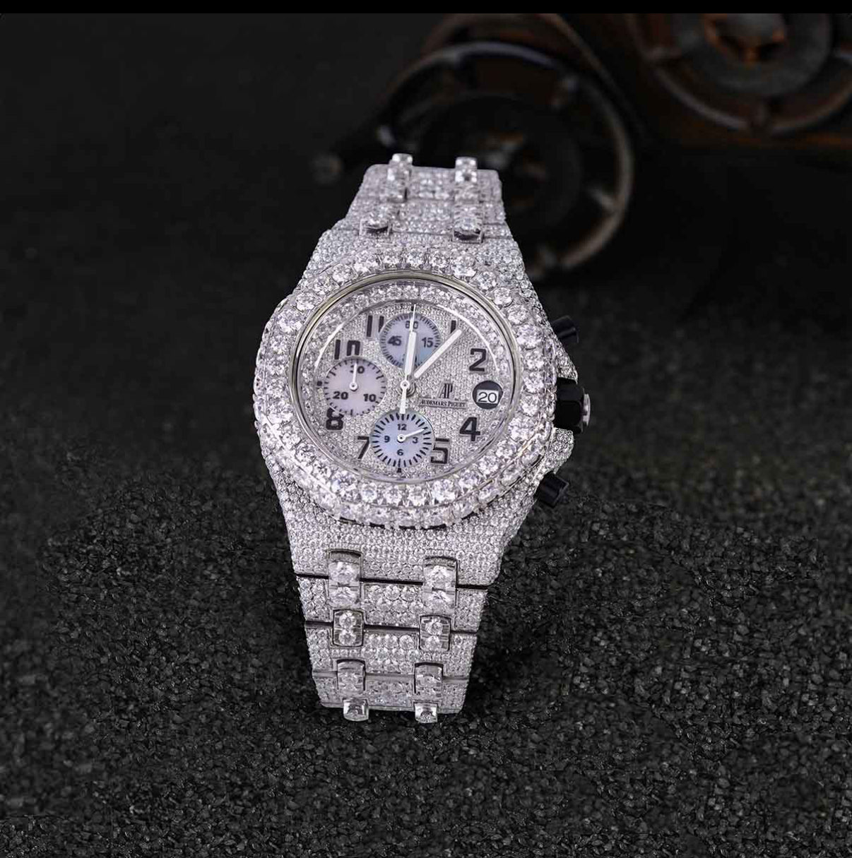 Audemars Piquet Royal Oak Offshore (ZF Factory 7/10 originele onderdelen) - VVS Moissanite