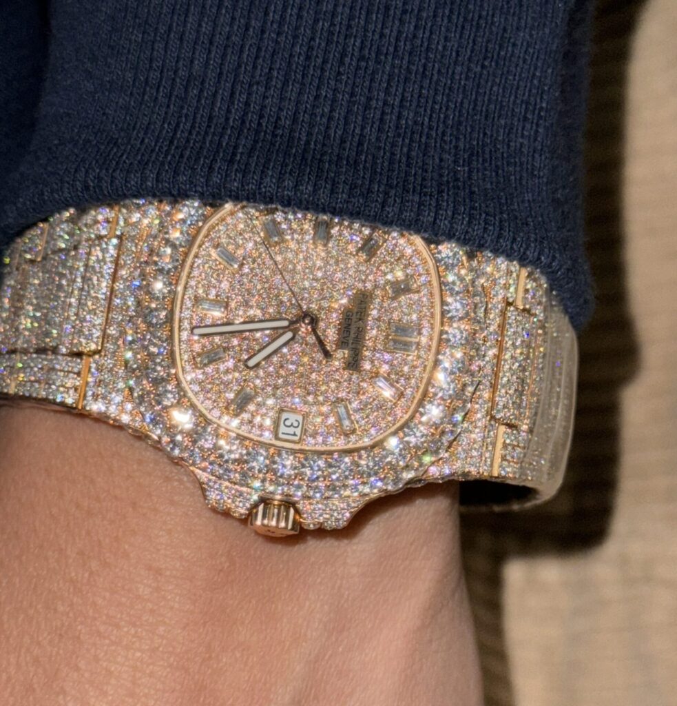 Patek Philippe Nautilus 5711 (ZF factory) - VVS Moissanite
