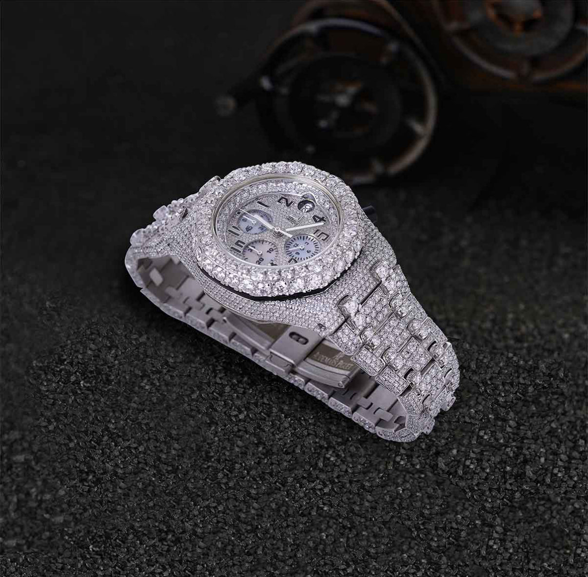 Audemars Piquet Royal Oak Offshore (ZF Factory 7/10 originele onderdelen) - VVS Moissanite