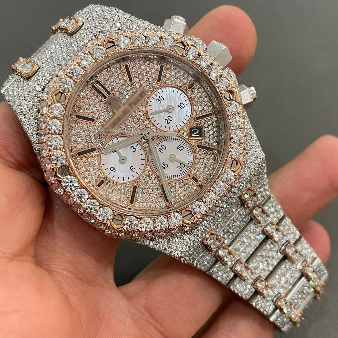 Audemars Piquet ( Iced Out ) - VVS Moissanite